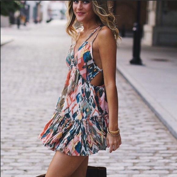 Free People One Sumia Mini Dress - Picture 2 of 14